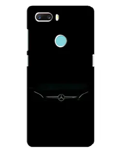 Чехол для ZTE Z18 Mini с картинкой «Mercedes Stealth Look»