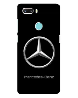 Чехол для ZTE Z18 Mini с картинкой «Mercedes Silver Logo»