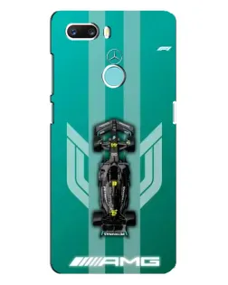 Чехол для ZTE Z18 Mini с картинкой «Mercedes AMG Petronas»