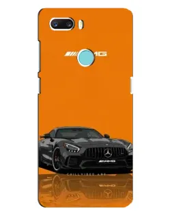 Чехол для ZTE Z18 Mini с картинкой «Оранжевый Mercedes AMG»