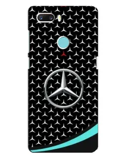 Чехол для ZTE Z18 Mini с картинкой «Mercedes — бирюзовый акцент»