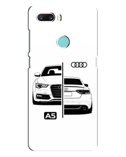 Чехол для ZTE Z18 Mini с картинкой «Audi — контрастный дизайн» Чехол для ZTE Z18 Mini с картинкой «Audi — контрастный дизайн»