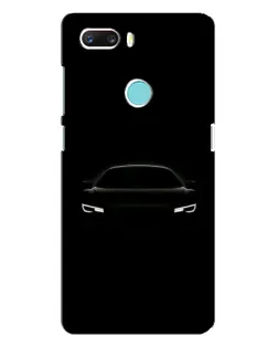 Чехол для ZTE Z18 Mini с картинкой «Взгляд Audi в темноте»