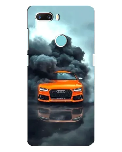 Чехол для ZTE Z18 Mini с картинкой «Audi в облаках дыма» Чехол для ZTE Z18 Mini с картинкой «Audi в облаках дыма»