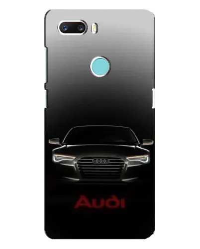 Чехол для ZTE Z18 Mini с картинкой «Audi — градиентный контур» Чехол для ZTE Z18 Mini с картинкой «Audi — градиентный контур»