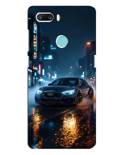 Чехол для ZTE Z18 Mini с картинкой «Ночной город и Audi» Чехол для ZTE Z18 Mini с картинкой «Ночной город и Audi»