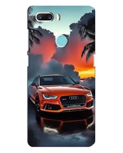 Чехол для ZTE Z18 Mini с картинкой «Audi — закат» Чехол для ZTE Z18 Mini с картинкой «Audi — закат»