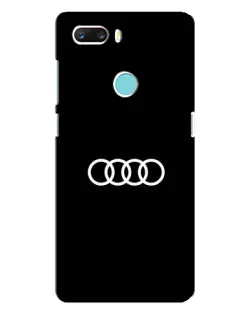 Чехол для ZTE Z18 Mini с картинкой «Audi White Logo»