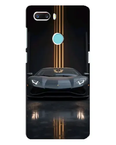 Чехол для ZTE Z18 Mini с картинкой «Lamborghini золотые линии» Чехол для ZTE Z18 Mini с картинкой «Lamborghini золотые линии»