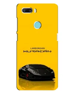 Чехол для ZTE Z18 Mini с картинкой «Lamborghini Huracan черный»