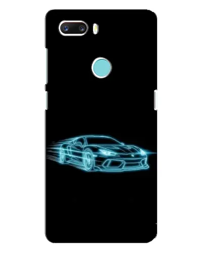 Чехол для ZTE Z18 Mini с картинкой «Неоновый контур Lamborghini» Чехол для ZTE Z18 Mini с картинкой «Неоновый контур Lamborghini»