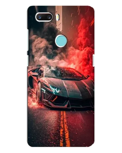 Чехол для ZTE Z18 Mini с картинкой «Lamborghini красный дым» Чехол для ZTE Z18 Mini с картинкой «Lamborghini красный дым»