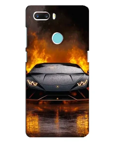 Чехол для ZTE Z18 Mini с картинкой «Lamborghini в огне» Чехол для ZTE Z18 Mini с картинкой «Lamborghini в огне»