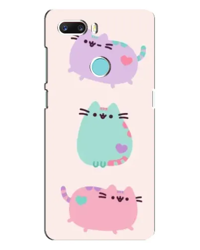Чехол для ZTE Z18 Mini с картинкой «Pusheen трио» Чехол для ZTE Z18 Mini с картинкой «Pusheen трио»