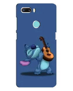 Чехол для ZTE Z18 Mini с картинкой «Стич с укулеле»