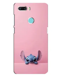 Чехол для ZTE Z18 Mini с картинкой «Stitch выглядывает»