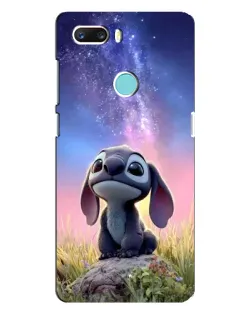 Чехол для ZTE Z18 Mini с картинкой «Стич на рассвете»