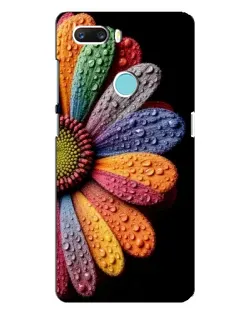 Чехол для ZTE Z18 Mini с картинкой «Радужный цветок»