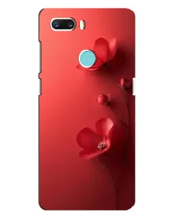 Чехол для ZTE Z18 Mini с картинкой «Маковые соцветия»