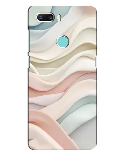 Чехол для ZTE Z18 Mini с картинкой «Пастельные нежные волны»