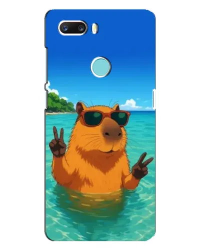Чехол для ZTE Z18 Mini с картинкой «Морская капибара» Чехол для ZTE Z18 Mini с картинкой «Морская капибара»