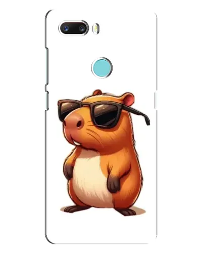 Чехол для ZTE Z18 Mini с картинкой «Капибара в очках» Чехол для ZTE Z18 Mini с картинкой «Капибара в очках»