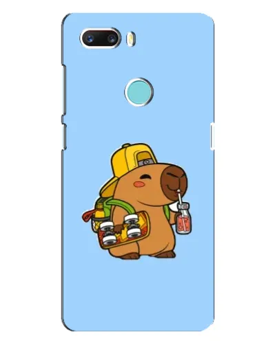 Чехол для ZTE Z18 Mini с картинкой «Капибара на скейте» Чехол для ZTE Z18 Mini с картинкой «Капибара на скейте»