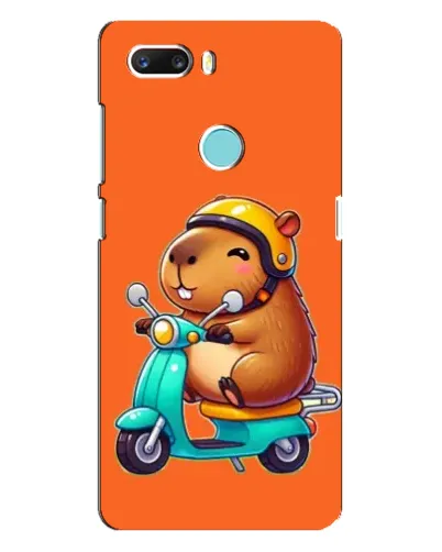 Чехол для ZTE Z18 Mini с картинкой «Капибара на скутере» Чехол для ZTE Z18 Mini с картинкой «Капибара на скутере»