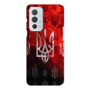 Украинские Чехлы для OnePlus 9RT с картинкой УПА (AlphaPrint) (ГЕРБ УПА)
