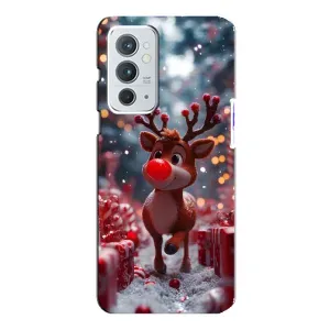 Чехол с принтом «Олень среди подарков» для OnePlus 9RT