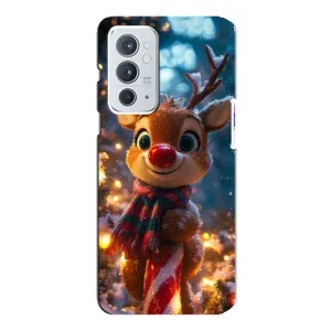 Чехол с принтом «Олень с шарфом» для OnePlus 9RT