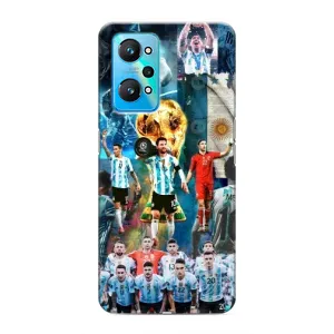 Чехлы Месси для Realme GT Neo 2 (AlphaPrint) (Аргентина Месси)