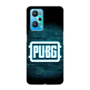 Чехол PUBG для Реалми GT Нео 2 (AlphaPrint) (Лого PUBG)
