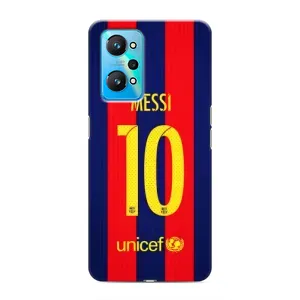 Чехлы Месси для Realme GT Neo 2 (AlphaPrint) (Messi Barca 10)