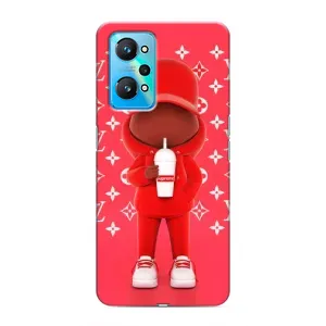 Крутые Чехлы Луи Виттон для Realme GT Neo 2 (AlphaPrint) (Модный стиль)