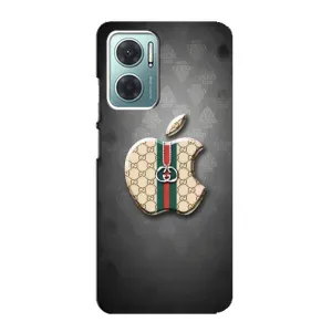 Чехлы ГУЧЧИ для Редми Ноут 11Е (AlphaPrint) (Apple gucci)