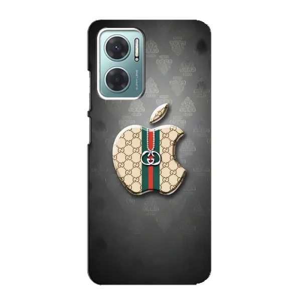 Чехол с принтом «Apple gucci» для Xiaomi Redmi Note 11E