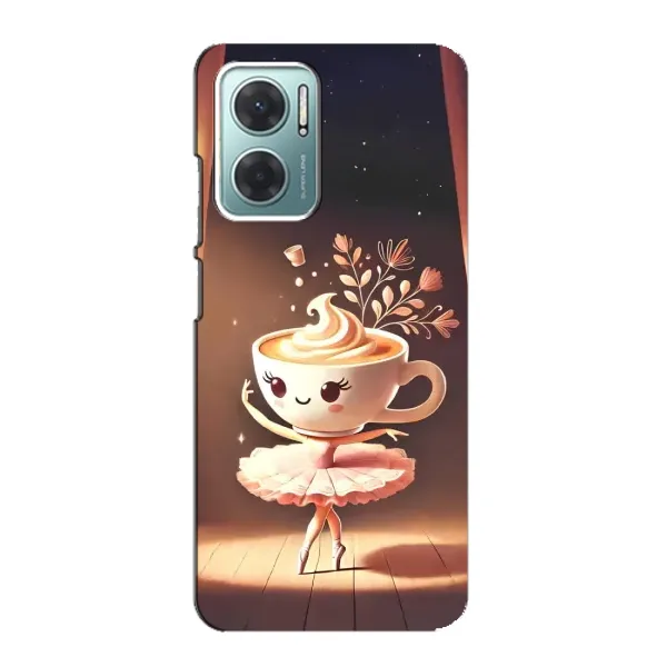 Чехол с принтом «Балерина капучина» для Xiaomi Redmi Note 11E Чехол с принтом «Балерина капучина» для Xiaomi Redmi Note 11E