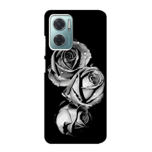 Чехол с принтом «Черная роза» для Xiaomi Redmi Note 11E Чехол с принтом «Черная роза» для Xiaomi Redmi Note 11E
