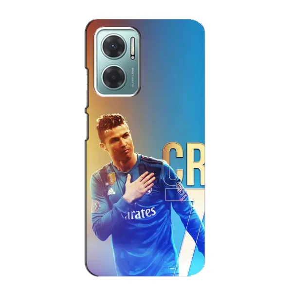 Чехол с принтом «CR7 Real» для Xiaomi Redmi Note 11E Чехол с принтом «CR7 Real» для Xiaomi Redmi Note 11E
