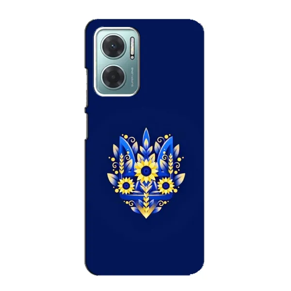 Чохол з принтом «Квітковий Герб» для Xiaomi Redmi Note 11E