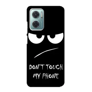 Чохол з принтом «Dont Touch» для Xiaomi Redmi Note 11E