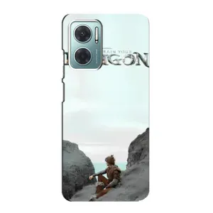 Чохол як приборкати дракона на Xiaomi Redmi Note 11E (Дракон лого)