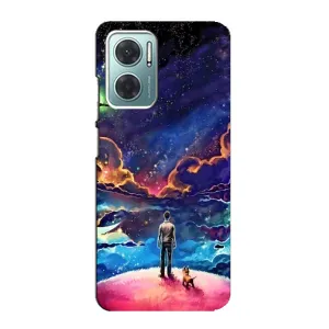 Чохол з принтом «Вид Галактики» для Xiaomi Redmi Note 11E