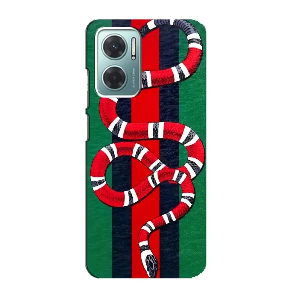 Чехол с принтом «Gucci змия» для Xiaomi Redmi Note 11E