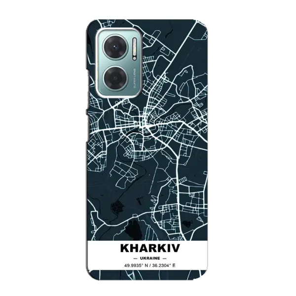 Чехол с принтом «Харьков» для Xiaomi Redmi Note 11E