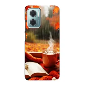 Чохол з принтом «Кава і дощ» для Xiaomi Redmi Note 11E
