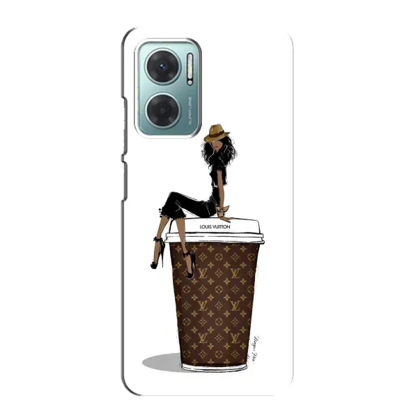 Чохол з принтом «кава LOUIS VUITTON» для Xiaomi Redmi Note 11E Чохол з принтом «кава LOUIS VUITTON» для Xiaomi Redmi Note 11E