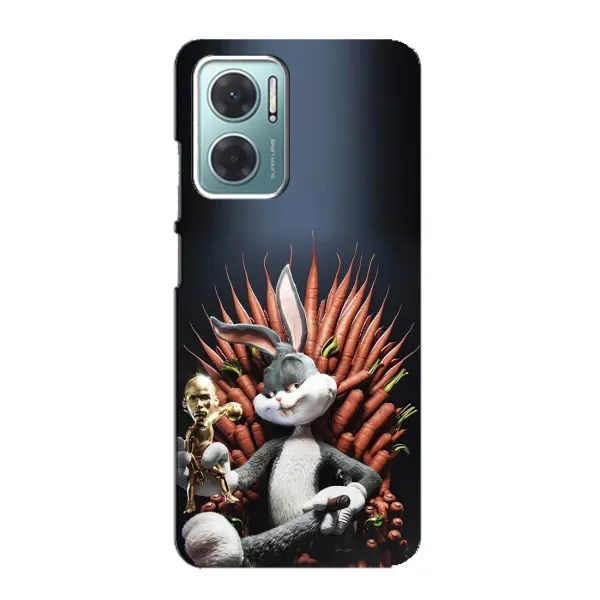 Чехол с принтом «Король Кролик» для Xiaomi Redmi Note 11E