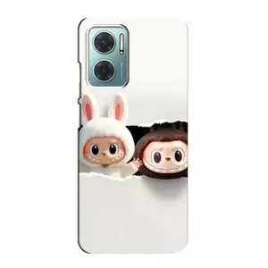 Чохол з принтом «Лабубу» для Xiaomi Redmi Note 11E